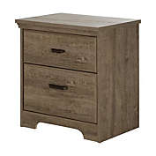 Home Square 3Pieces Bedroom Set with Dresser  in Weathered Oak