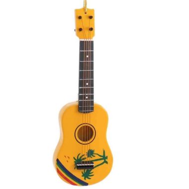 Broadway Gifts Tropical Design Ukulele Christmas Tree Ornament 5 inches |  Bed Bath & Beyond