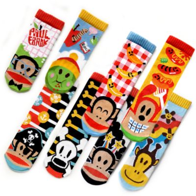 Paul Frank Julius the Monkey Socks Gift Bundle by Pals (4 Pairs)