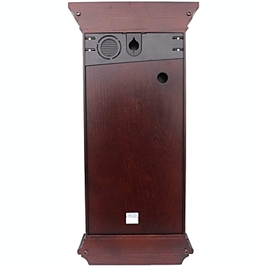 Seiko Mahogany Wall Clock with Pendulum and Chime. View a larger version of this product image.