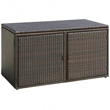Hooya Imp.& Exp.  88 Gallon Garden Patio Rattan Storage Container Box. View a larger version of this product image.