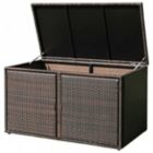 Alternate image 3 for Hooya Imp.& Exp.  88 Gallon Garden Patio Rattan Storage Container Box