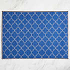Alternate image 2 for Okuna Outpost Anti Slip Mats for Kitchen Floor, 2 Sizes, Blue and White (2 Pieces)