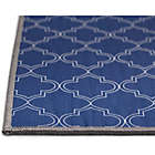 Alternate image 3 for Okuna Outpost Anti Slip Mats for Kitchen Floor, 2 Sizes, Blue and White (2 Pieces)
