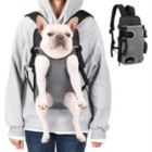 Alternate image 0 for Ownpets Legs Out Front Dog Carrier L Grey