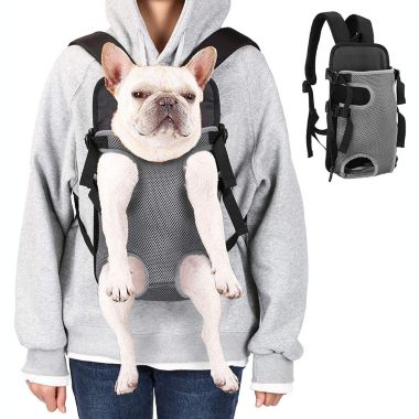 Ownpets Legs Out Front Dog Carrier L Grey. View a larger version of this product image.