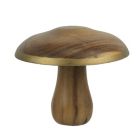 Alternate image 0 for Contrast 8 Inch Hand Carved Acacia Wood Mushroom Home Decor Sculpture Decorative Statue