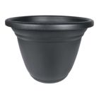 Alternate image 0 for HC Companies Plastic In/Outdoor Round Mojave Planter, Grey - 22"