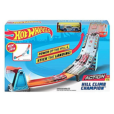Hot Wheels Hill Climb Track Set, Multicolor. View a larger version of this product image.
