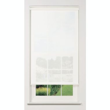 Linen Avenue Cordless 5% Solar Screen Standard Roller Shade White 31 W x 66 H. View a larger version of this product image.