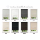 Alternate image 3 for Linen Avenue Cordless 5% Solar Screen Standard Roller Shade White 31 W x 66 H