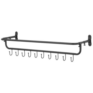 mDesign Metal Wall Mount Equipment Storage Rack and Organizer for Garage. View a larger version of this product image.