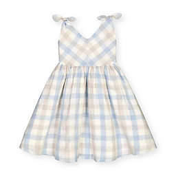 Hope & Henry Girls' Bow Shoulder Swing Dress (Multi, 12-18 Months)