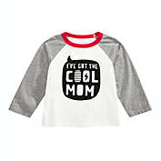 First Impressions Baby Boy&#39;s Cool Mom Print Cotton T-Shirt White Size 6-9MOS