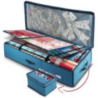 Alternate image 0 for Hearth & Harbor Wrapping Paper Storage Organizer Container - Christmas Wrapping Paper Rolls Storage, Under-Bed Storage Box for Holiday Storage & Accessories - Gift Wrap Storage Organizer Box By Hearth & Harbor