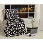 Alternate image 0 for Extra Cozy and Comfy Microplush Throw Blanket (50"x60") - Skull & Bones