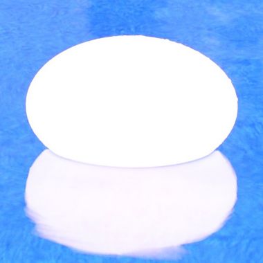 The Pool Supply Shop 12" OroRemote Controlled Portable LED Illuminated Color Changing Oval. View a larger version of this product image.