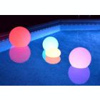 Alternate image 1 for The Pool Supply Shop 12" OroRemote Controlled Portable LED Illuminated Color Changing Oval