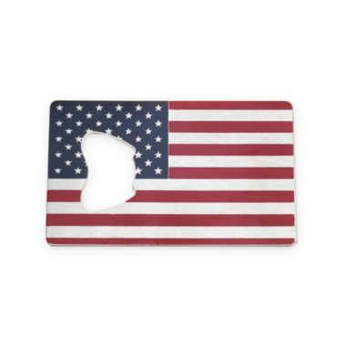 USA Flag Bottle Opener by Foster & Rye(TM). View a larger version of this product image.