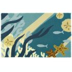 Alternate image 0 for Homefires Decorative Indoor/Outdoor Accent Rug Sand Dollars & White Coral - 22" X 34"