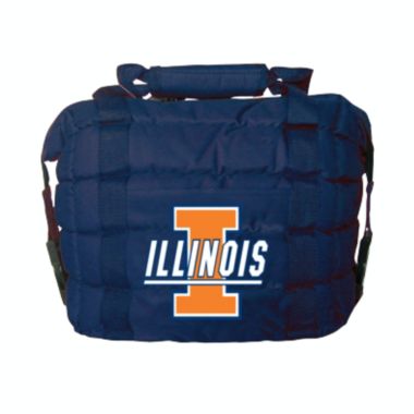 Rivalry Team Logo Tailgating Camping Picnic Outdoor Travel Insulated Beverage Illinois Cooler Bag. View a larger version of this product image.