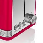 Alternate image 2 for Swan 2 Slice Retro Toaster Red