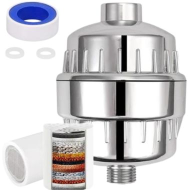 Aqua Parker Pros 15 Stages Revitalizing Showerhead Filter. View a larger version of this product image.