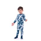 Alternate image 1 for Sleep On It Infant/Toddler Boys Tie Dye Clouds Snug Fit 2-Piece Pajama Sleep Set with Matching Socks