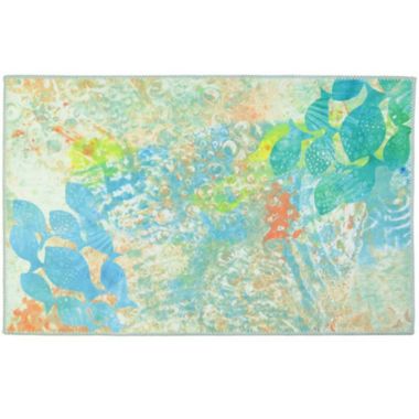 Homefires Decorative Indoor/Outdoor Accent Rug Sarasota Seaside - 20" X 30". View a larger version of this product image.