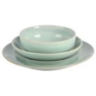 Alternate image 2 for Laurie Gates Emporia 16 Piece Round Stoneware Dinnerware Set in Blue