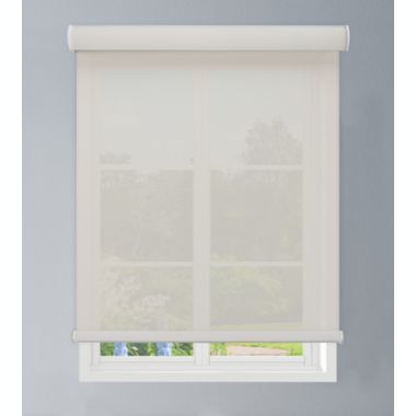 Linen Avenue Custom Cordless Cassette 5% Solar Roller Shade, 28 W x 66 H Fawn. View a larger version of this product image.