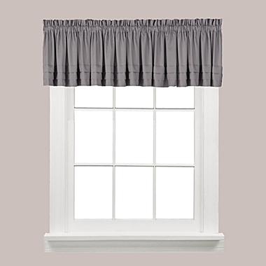 Saturday Knight Ltd Holden High Quality Stylish Soft And Clean Look Window Valance - 58x13", Dove Gray. View a larger version of this product image.