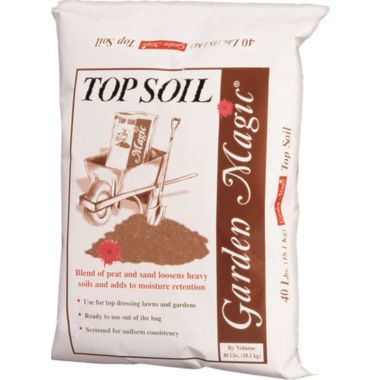 Michigan Peat 5540 Garden Magic Top Soil, 40-Pound. View a larger version of this product image.