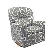 Dozydotes Contemporary Child Rocker Recliner - Freehand Storm DZD15012