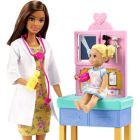 Alternate image 2 for Barbie Careers You Can Be Anything Pediatrician Brunette Doll Set