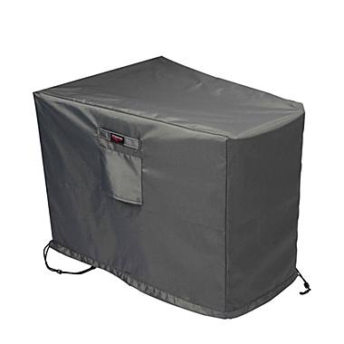Summerset Shield Titanium Wedge Accent 3-Layer UV Resistant Outdoor Table Cover - 16x22", Dark Grey. View a larger version of this product image.