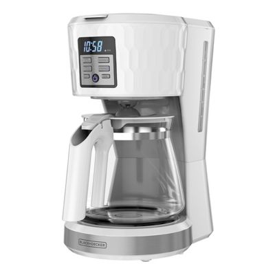 BLACK+DECKER - Honeycomb Collection 12-Cup* Programmable Coffeemaker (CM1251WC)