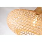 Alternate image 2 for ELE Light & Decor Lily 1-Light Beige Pendant Design Pendant Light with Rattan Shade