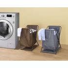 Alternate image 1 for Proman Products Modern Storage Bag with Heavy Duty Metal Frame - Gray