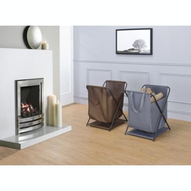 Proman Products Modern Storage Bag with Heavy Duty Metal Frame - Gray. View a larger version of this product image.