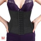 Alternate image 3 for Unique Bargains M Size Women Waist Trimmer Trainer Breathable Belly Slimmer Body Shaper Cincher Underbust Durable Comfortably Breathable Corset Shapewear Black