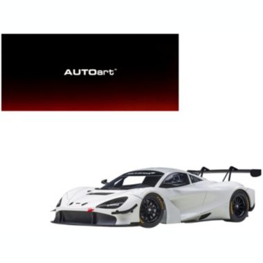 Carfaxo Mclaren 720S GT3 Gloss White 1/18 Model Car by Autoart. View a larger version of this product image.