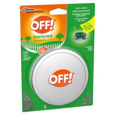 OFF! Backyard Mosquito Coil Starter Pack w/3 Coils, 3 Trays & 1 Protective Container. View a larger version of this product image.
