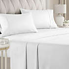 Alternate image 0 for CGK Unlimited 4 Piece Microfiber Sheet Set - Queen - White