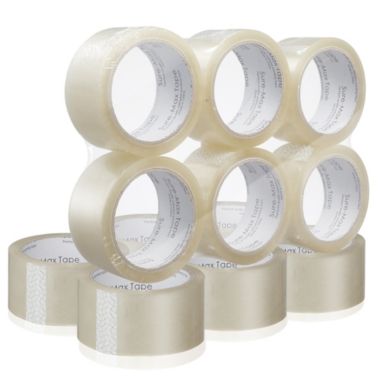 Sure-Max Premium Carton Packing Tape 2.0 mil 165 Feet (55 yards) - Clear. View a larger version of this product image.