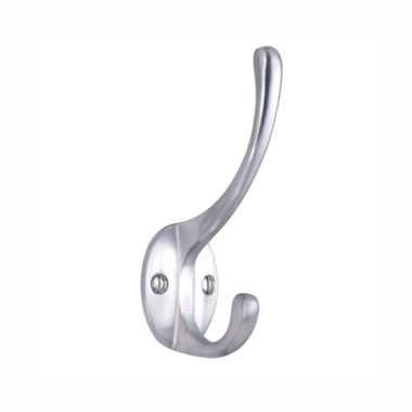 Smedbo Coat & Hat Hook 4 3/8" Brushed Chrome. View a larger version of this product image.
