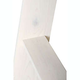 BrandtWorks Home Indoor Decorative Modern Rustic Style Narrow Wooden Blanket Ladder - 12