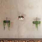 Alternate image 2 for Tree Nest (#122645) Sunny Hanging Lace Pattern Planter Round, White - 12&reg;