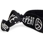 Alternate image 3 for Blue Panda Volleyball Hair Ties, Bracelets, Elastics 'Bump - Set - Spike - Repeat' (50 Pack)