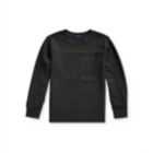 Alternate image 0 for Ralph Lauren Boy's Waffle Knit Tee Gray Size 6